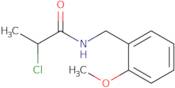 2-Chloro-N-[(2-methoxyphenyl)methyl]propanamide