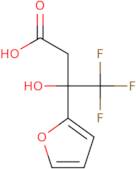 4,4,4-Trifluoro-3-(furan-2-yl)-3-hydroxybutanoic acid