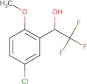 1-(5-Chloro-2-methoxyphenyl)-2,2,2-trifluoroethan-1-ol