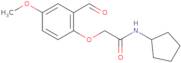 N-Cyclopentyl-2-(2-formyl-4-methoxyphenoxy)acetamide