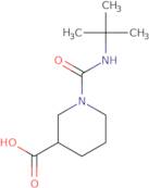 1-[(tert-Butylamino)carbonyl]piperidine-3-carboxylic acid