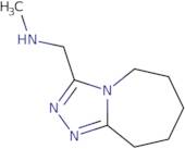 Methyl({5H,6H,7H,8H,9H-[1,2,4]triazolo[4,3-a]azepin-3-ylmethyl})amine