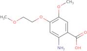 2-Amino-5-methoxy-4-(2-methoxyethoxy)benzoic acid