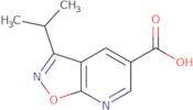 3-(Propan-2-yl)-[1,2]oxazolo[5,4-b]pyridine-5-carboxylic acid