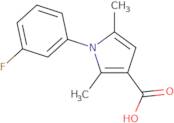 1-(3-Fluorophenyl)-2,5-dimethyl-1H-pyrrole-3-carboxylic acid