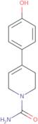 4-(4-Hydroxyphenyl)-1,2,3,6-tetrahydropyridine-1-carboxamide