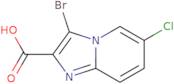 3-Bromo-6-chloroimidazo[1,2-a]pyridine-2-carboxylic acid