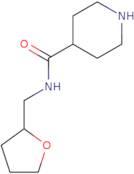 N-(Oxolan-2-ylmethyl)piperidine-4-carboxamide