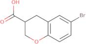 6-Bromochromane-3-carboxylic acid