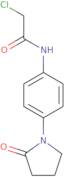 2-Chloro-N-[4-(2-oxopyrrolidin-1-yl)phenyl]acetamide