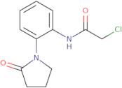 2-Chloro-N-[2-(2-oxopyrrolidin-1-yl)phenyl]acetamide