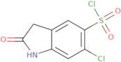 6-Chloro-2-oxo-2,3-dihydro-1H-indole-5-sulfonyl chloride