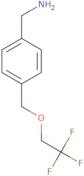 {4-[(2,2,2-Trifluoroethoxy)methyl]phenyl}methanamine