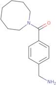 [4-(Azocane-1-carbonyl)phenyl]methanamine