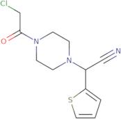 2-[4-(2-Chloroacetyl)piperazin-1-yl]-2-(thiophen-2-yl)acetonitrile