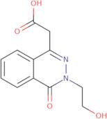 2-[3-(2-Hydroxyethyl)-4-oxo-3,4-dihydrophthalazin-1-yl]acetic acid
