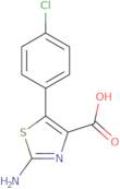 2-Amino-5-(4-chlorophenyl)-1,3-thiazole-4-carboxylic acid