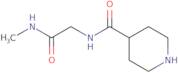 N-[2-(Methylamino)-2-oxoethyl]piperidine-4-carboxamide