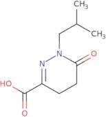 1-(2-Methylpropyl)-6-oxo-1,4,5,6-tetrahydropyridazine-3-carboxylic acid