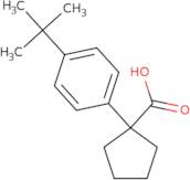 1-(4-tert-Butylphenyl)cyclopentane-1-carboxylic acid