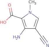 3-Amino-4-cyano-1-methyl-1H-pyrrole-2-carboxylic acid