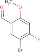 5-Bromo-4-fluoro-2-methoxybenzaldehyde