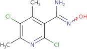 2,5-Dichloro-N'-hydroxy-4,6-dimethylpyridine-3-carboximidamide