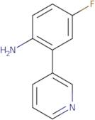 4-Fluoro-2-(pyridin-3-yl)aniline