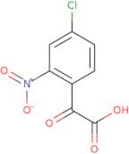 {4-Chloro-2-nitrophenyl}(oxo)acetic acid