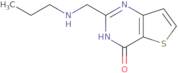 2-[(Propylamino)methyl]-3H,4H-thieno[3,2-d]pyrimidin-4-one