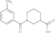 1-(3-Methylbenzoyl)piperidine-3-carboxylic acid