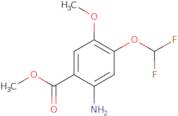 Methyl 2-amino-4-(difluoromethoxy)-5-methoxybenzoate