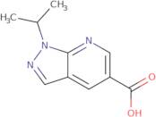 1-Isopropyl-1H-pyrazolo[3,4-b]pyridine-5-carboxylic acid