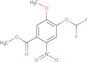 Methyl 4-(difluoromethoxy)-5-methoxy-2-nitrobenzoate