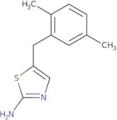 5-[(2,5-Dimethylphenyl)methyl]-1,3-thiazol-2-amine