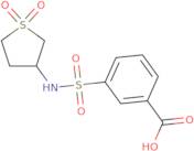 3-[(1,1-Dioxo-1λ6-thiolan-3-yl)sulfamoyl]benzoic acid