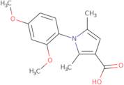 1-(2,4-Dimethoxyphenyl)-2,5-dimethyl-1H-pyrrole-3-carboxylic acid