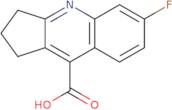 6-Fluoro-2,3-dihydro-1H-cyclopenta[b]quinoline-9-carboxylic acid