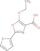 5-Ethoxy-2-(thiophen-2-yl)-1,3-oxazole-4-carboxylic acid