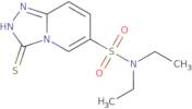 N,N-Diethyl-3-sulfanyl-[1,2,4]triazolo[4,3-a]pyridine-6-sulfonamide
