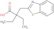 2-(1,3-Benzothiazol-2-ylmethyl)-2-ethylbutanoic acid