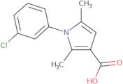 1-(3-Chlorophenyl)-2,5-dimethyl-1H-pyrrole-3-carboxylic acid