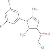 2-Chloro-1-[1-(3,5-difluorophenyl)-2,5-dimethyl-1H-pyrrol-3-yl]ethanone