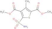 2,4-Dimethyl 3-methyl-5-sulfamoylthiophene-2,4-dicarboxylate