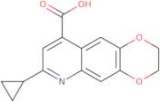 7-Cyclopropyl-2,3-dihydro[1,4]dioxino[2,3-G]quinoline-9-carboxylic acid