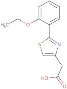 2-[2-(2-Ethoxyphenyl)-1,3-thiazol-4-yl]acetic acid