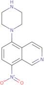 8-Nitro-5-(piperazin-1-yl)isoquinoline