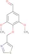 3,5-Dimethoxy-4-(1,3-thiazol-4-ylmethoxy)benzaldehyde