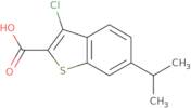 3-Chloro-6-(propan-2-yl)-1-benzothiophene-2-carboxylic acid