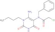 N-(6-Amino-1-butyl-2,4-dioxo-1,2,3,4-tetrahydropyrimidin-5-yl)-N-benzyl-2-chloroacetamide